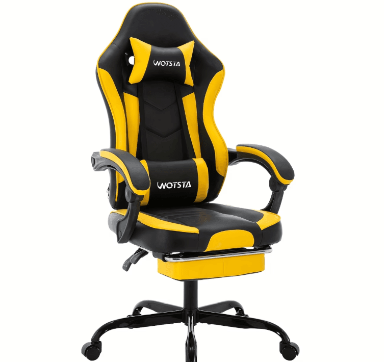 Ergonomisk Gamingstol med Fotstöd thumbnail 3