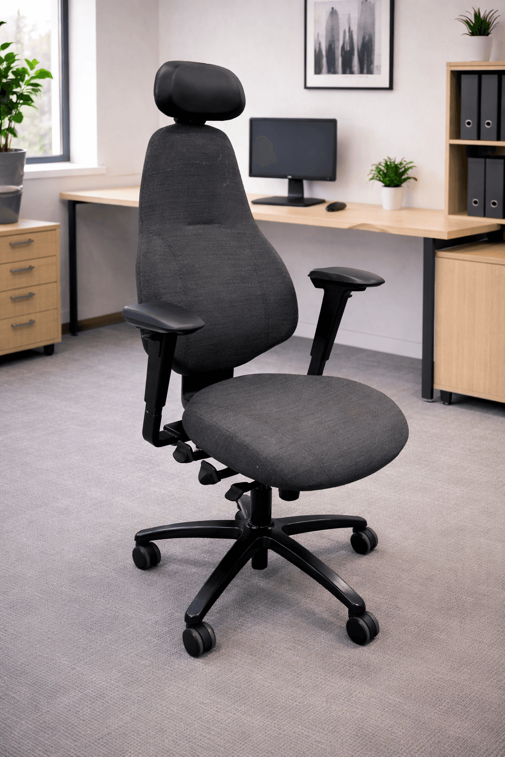 RH Mereo 220 kontorsstol – ergonomisk premiumstol i nyskick