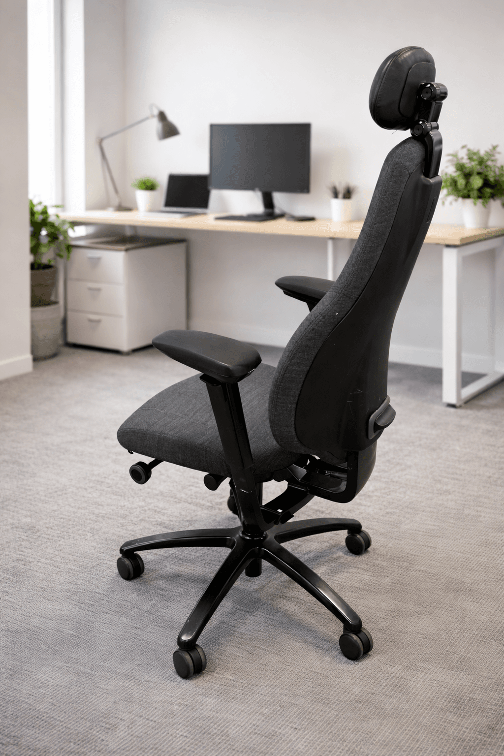 RH Mereo 220 kontorsstol – ergonomisk premiumstol i nyskick thumbnail 2